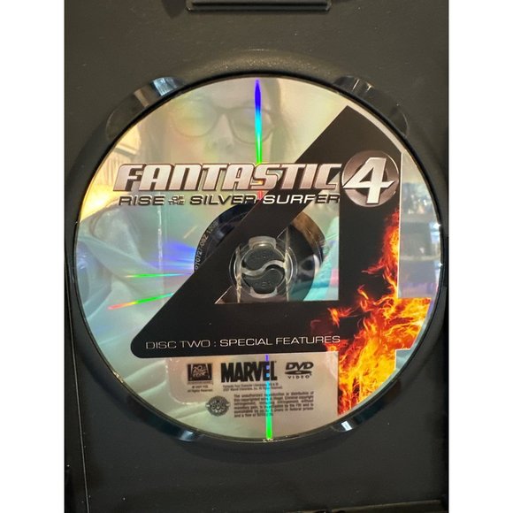 Fantastic 4 Rise Of The Silver Surfer 2 Disc Set Power Cosmic Action Adventure P - Picture 7 of 8